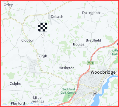 King-Kennels-Woodbridge-Find-Us-Map